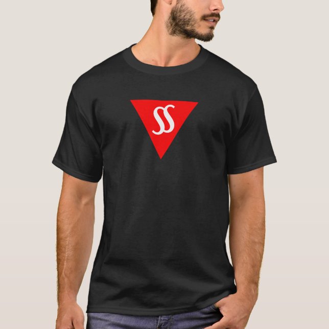 Discurso no homem escuro do t-shirt do silêncio (Frente)