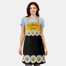 Disias Amarelo e Preto Personalizado Floral