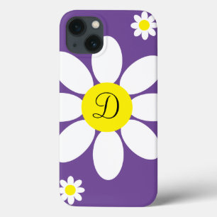Disias Púrpura e Branca Floral Inicial