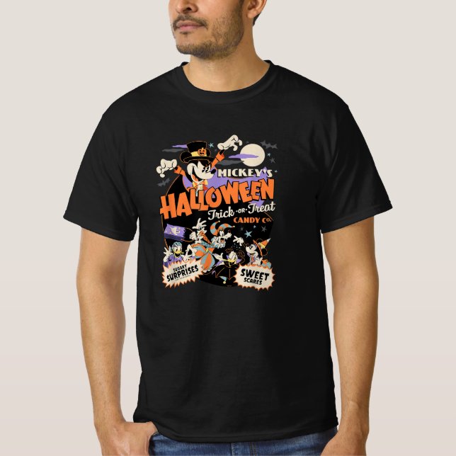 Disney Mickey Halloween T-Shirt (Frente)