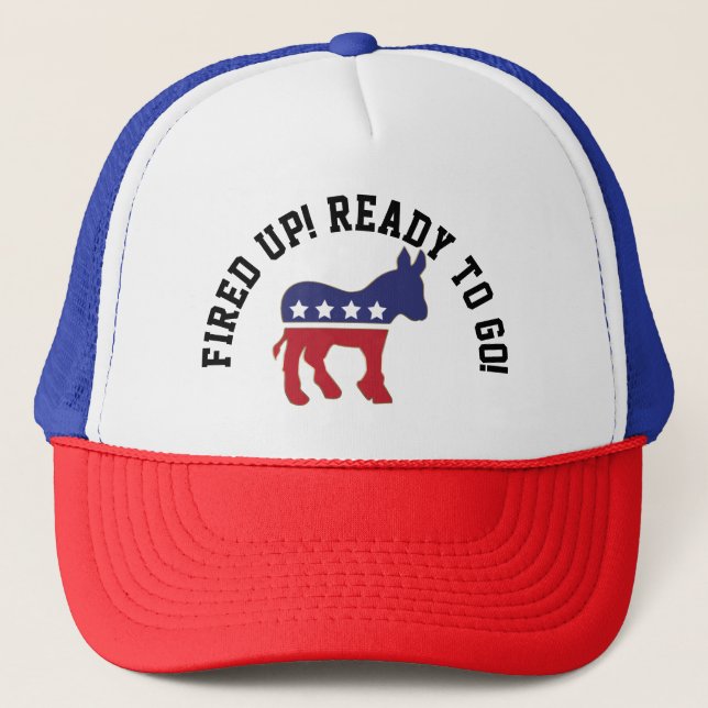 Disparado Pronto para Ir Boné (Frente)