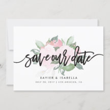 Disposição Floral | Guardar O Anúncio De Data