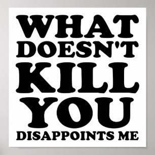 Dissapoints mim poster engraçado