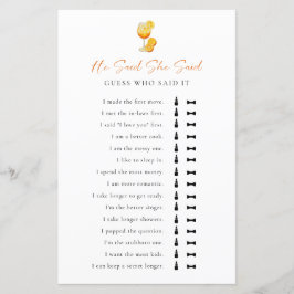 Disse Que Disse O Jogo Do Chá de panela Aperol Spr