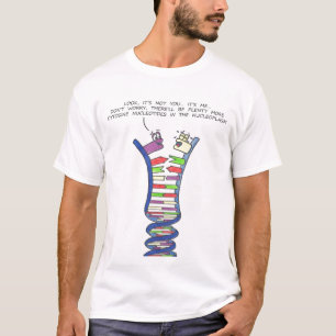 Dissolução do ADN - o t-shirt dos homens