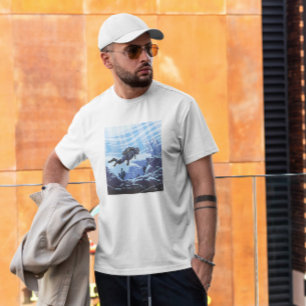 Dissolvendo Camisa T Escalável de Forma