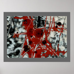 Distorção Harmonica - Poster Abstrato