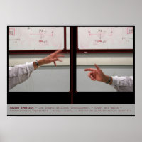 Distort Symmetry Fausry Symetrie Poster