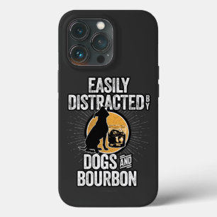 Distraído facilmente por Dogs e Bourbon Case-Mate