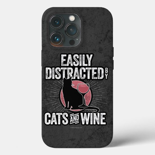 Distraído facilmente por gatos e estoques de vinho (Verso)