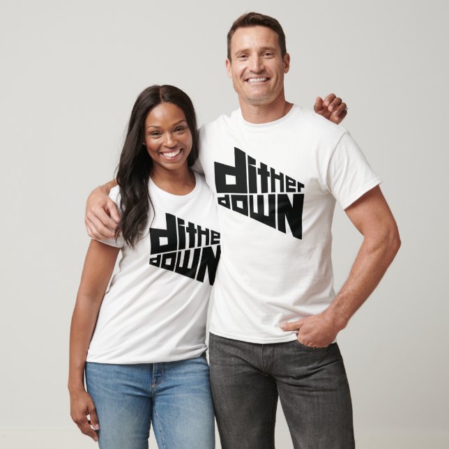 Dither Down T-Shirt (Unissex)