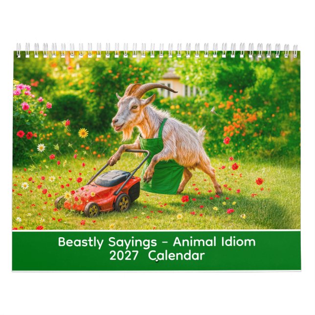 Ditos Bestiais – Calendário de Idiomas Animais (Capa)