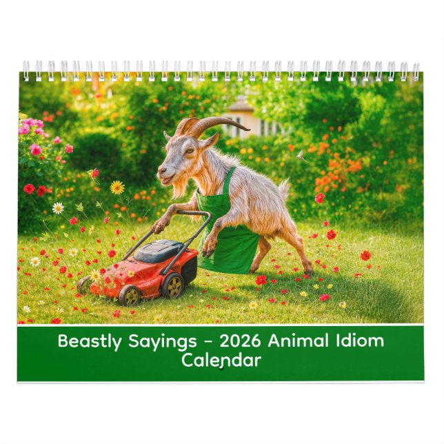 Ditos Bestiais – Calendário de Idiomas Animais (Capa)