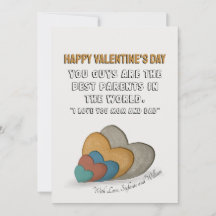 Ditos de cartão de dia de os namorados para mãe e 