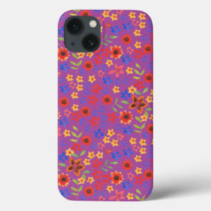 Ditsy Floral no Magenta Samsung Galaxy Nota 4 Caso