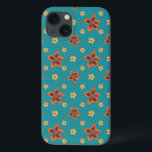 Ditsy Floral no Teal Samsung Galaxy Nota 4 Caso<br><div class="desc">Um gabinete chic Case-Mate para personalizar para seu smartphone Samsung Galaxy Note 4,  com um bonito padrão mini-impressão floral e Bolinhas em um fundo Teal. Parte da coleção Posh & Painterly 'Granny Impressão',  este padrão de colagem de papel pintado manualmente pode ser facilmente ajustado para ajustado qualquer caixa.</div>