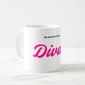 Diva – Caneca de Café Rosa