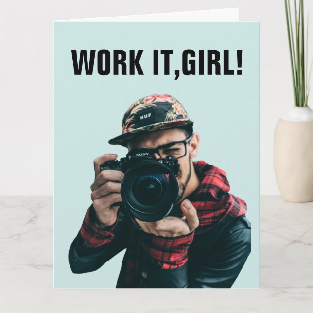 DIVA CARTÕES DE ANIVERSÁRIO PARA AMIGO, ENGRAÇADO (Frente)