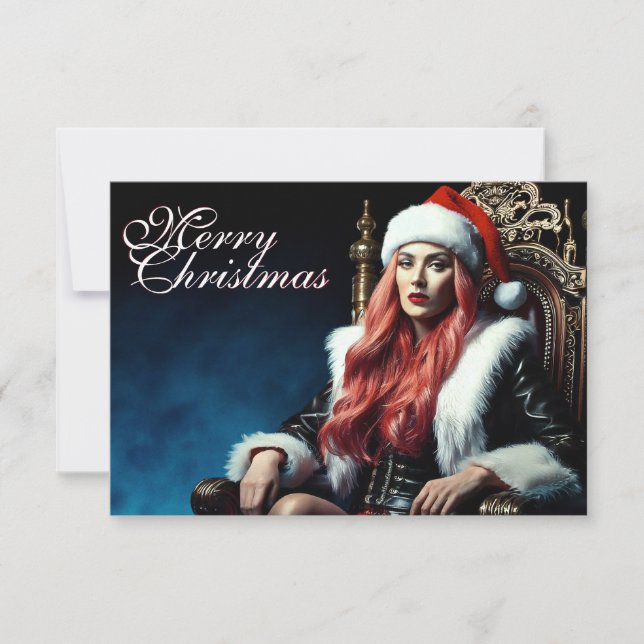 Diva de Couro e Pelos – Feliz Natal (Frente)