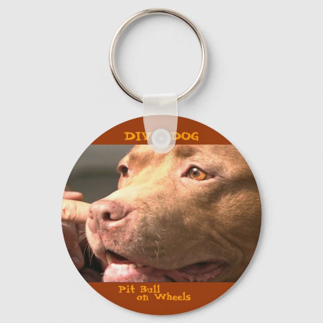 DIVA DOG Up Close & Personal Chaveiro (Frente)