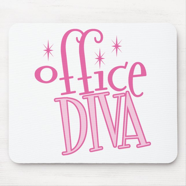 Diva Mousepad do escritório (Frente)