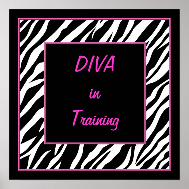 Diva na poster de treinamento (Frente)