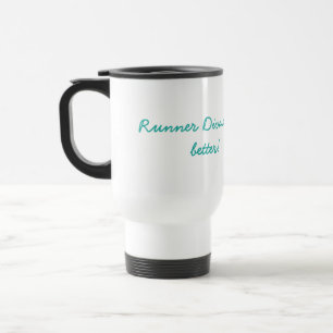 Divas do corredor melhora! Caneca de café