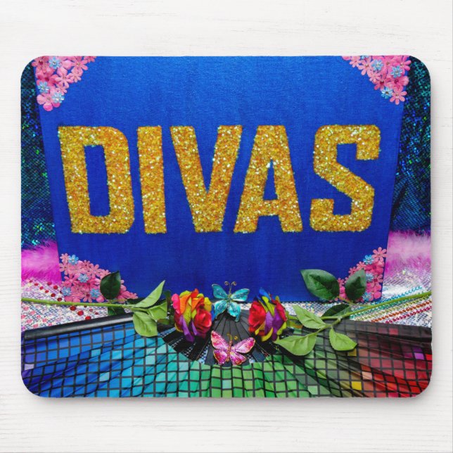 Divas LGBTQ+ Mousepad (Frente)