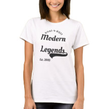 Divas-N-Rides Legendas Modernas Camiseta T de Capa