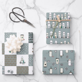 Diversão Coordenando o Papel de Moldagem de Natal