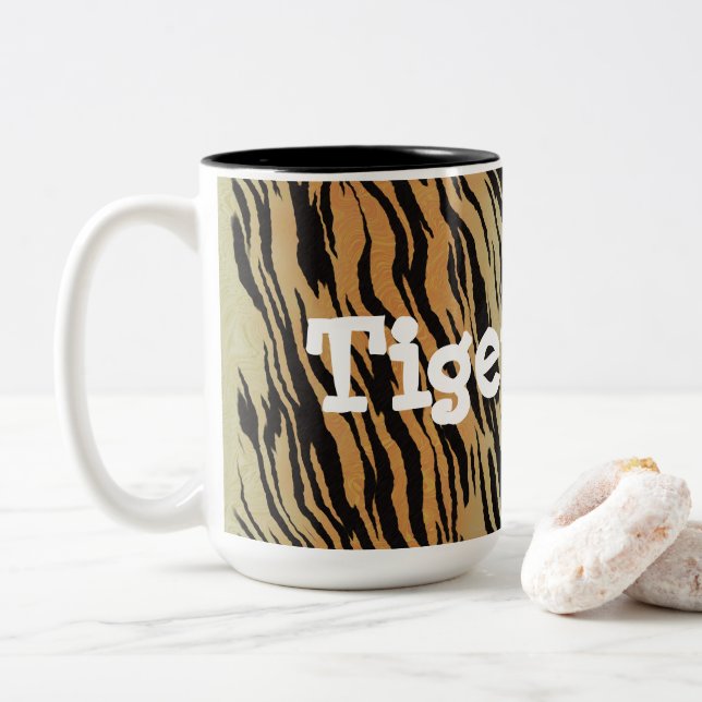 Diversão da caneca de cerveja exótica Tiger (Com Donut)