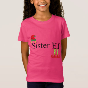 Diversão Da Família Elf: Camisas De Natal Iguais
