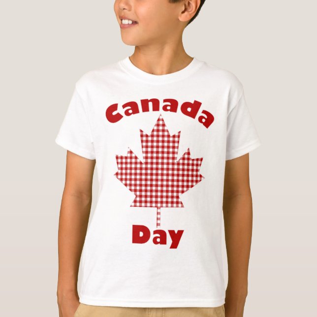 Diversão das Camisetas e presentes no dia do Canad (Frente)