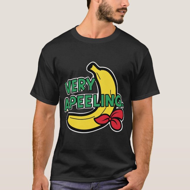 Diversão de Banana Pun T-Shirt (Frente)