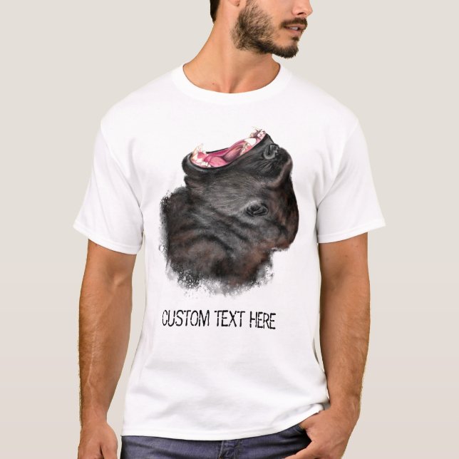 Diversão De Camisa De Gorila Com Grande Raiva - Se (Frente)