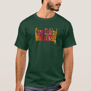 Diversão de Pesca Homem Camisa Verde Floresta Novi