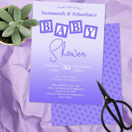 Diversão do Ombre Roxo BABY Bloqueia Convite para 