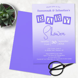 Diversão do Ombre Roxo BABY Bloqueia Convite para 
