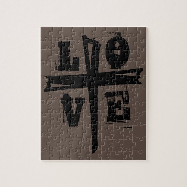 diversão exclusiva CROSS e LOVE | Quebra-cabeça de (Vertical)