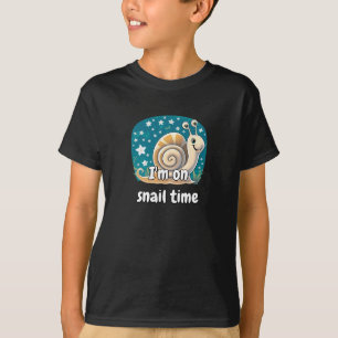 Diversão Legal da Camisa de Caracol Melhor Na moda