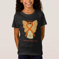 Diversidade Cultural Camisa de Fita de Sensibiliza