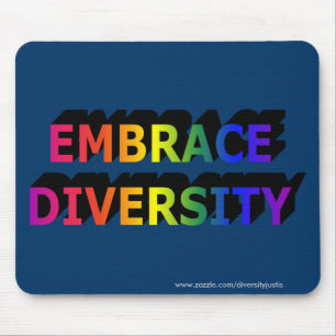Diversidade Mousepad do abraço