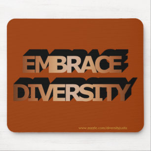 Diversidade Mousepad do abraço