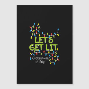 Divertidas Luzes de Natal Let's Get Lit