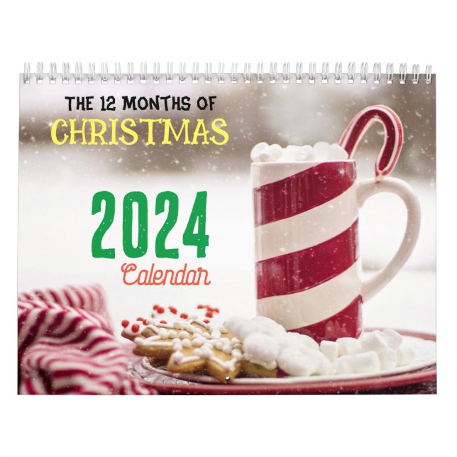 DIVERTIDO! 12 meses de calendário de Natal (Capa)