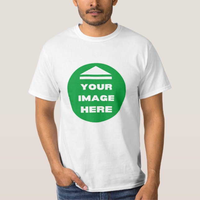 Divertido! Camisa T - Adicione sua imagem - (Frente)