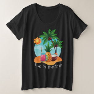 Divertido com as t-shirts do Sol