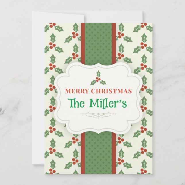 DIVERTIDO! Convite de Natal - Personalizado - Adic (Frente)