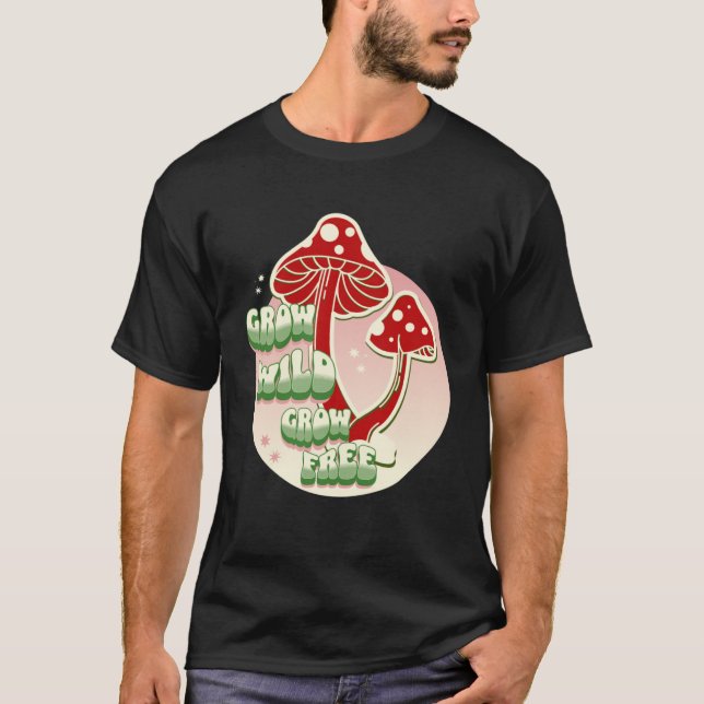 Divertido Cresce Selvagem Cultiva Design Pullover  (Frente)