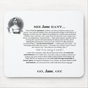 Divertido Mousepad de Jane
